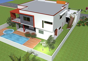 VILLA SUNFLOWER (Piscine)